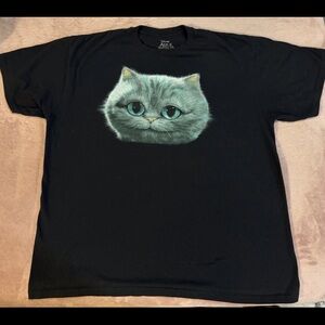 CHESHIRE Cat Alice in Wonderland All Mad here Hatter  XL t-shirt